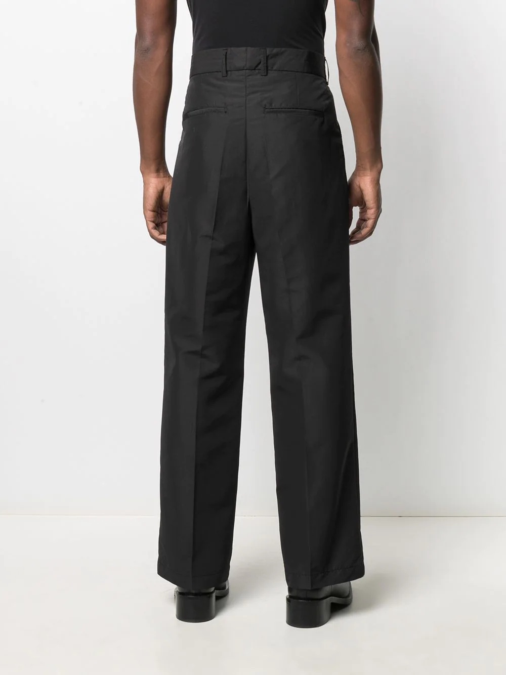 straight-leg trousers - 4