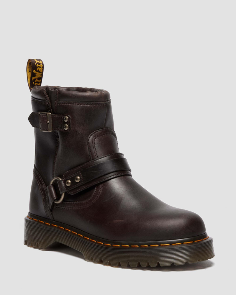 Anistone Harness Crazy Horse Biker Boots 5