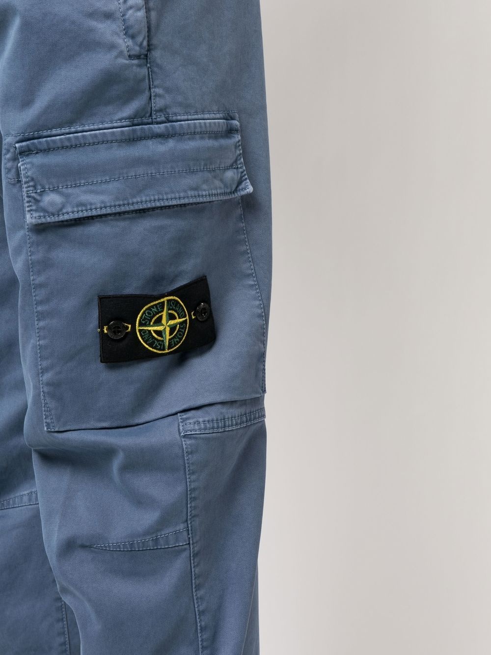 Compass-patch cargo trousers - 5