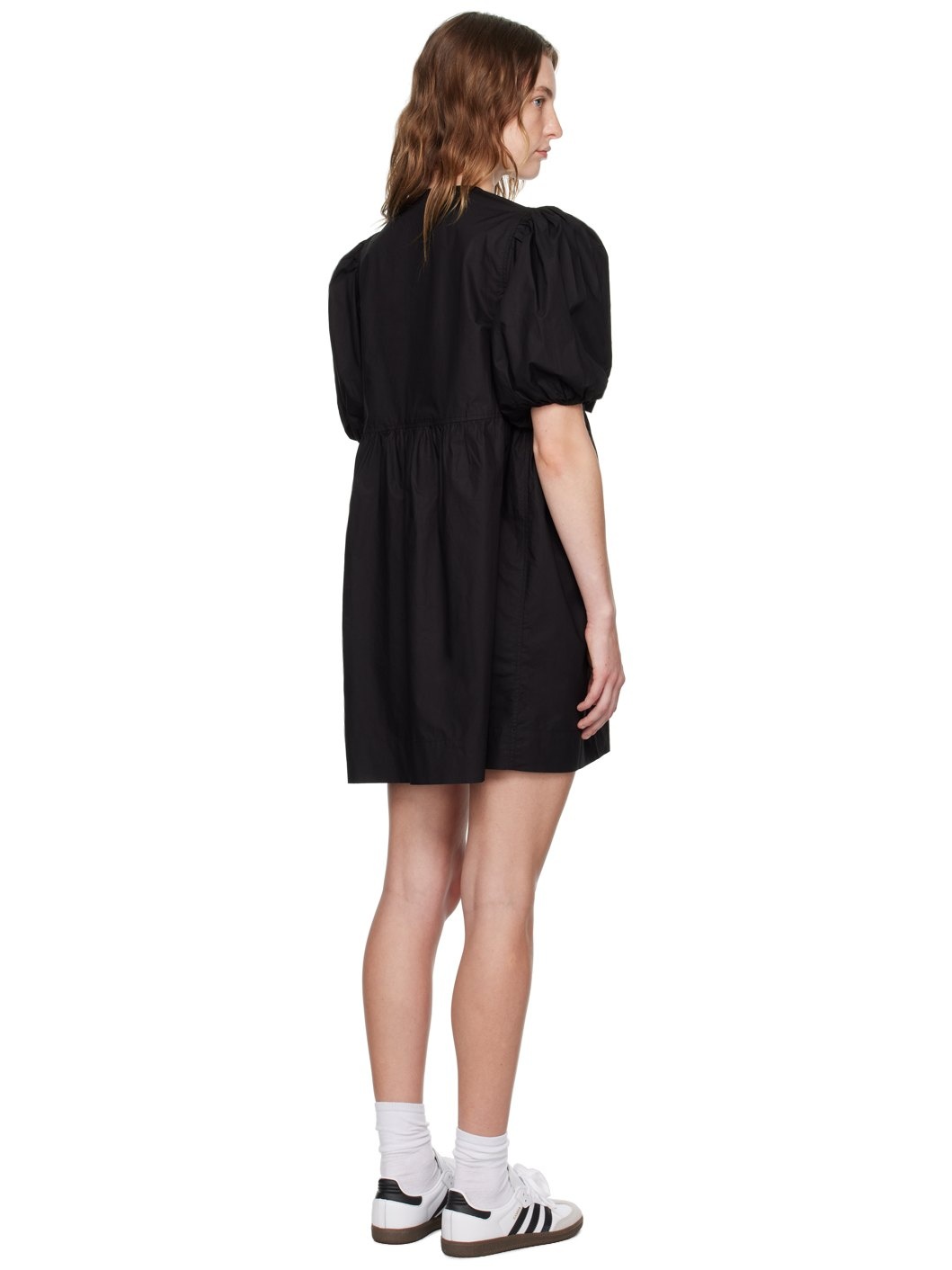 Black Tie String Minidress - 3