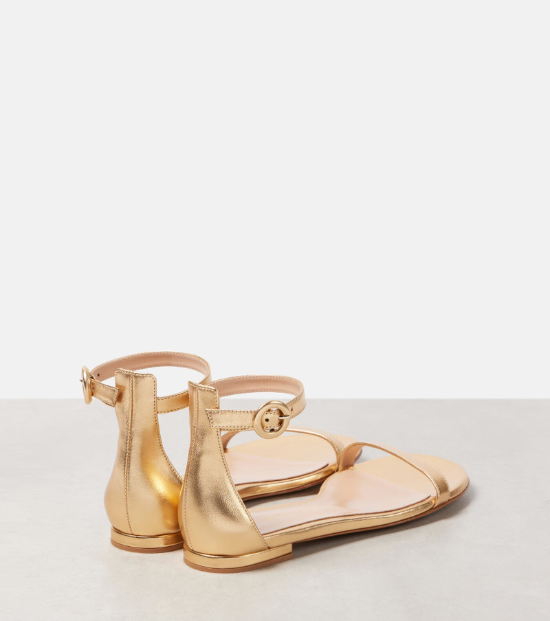 Gianvito Rossi Leather sandals outlook