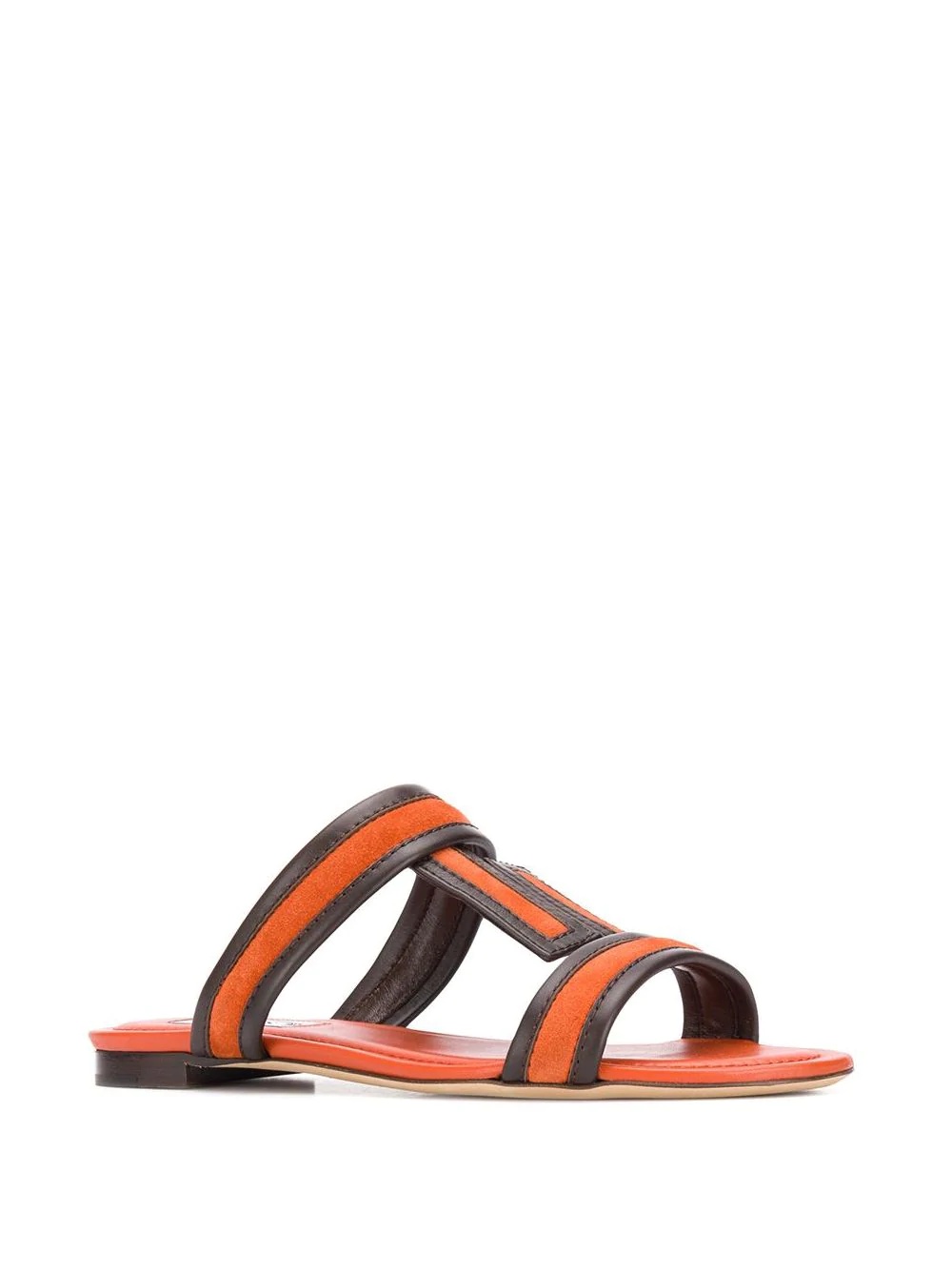 strappy slip-on sandals - 2