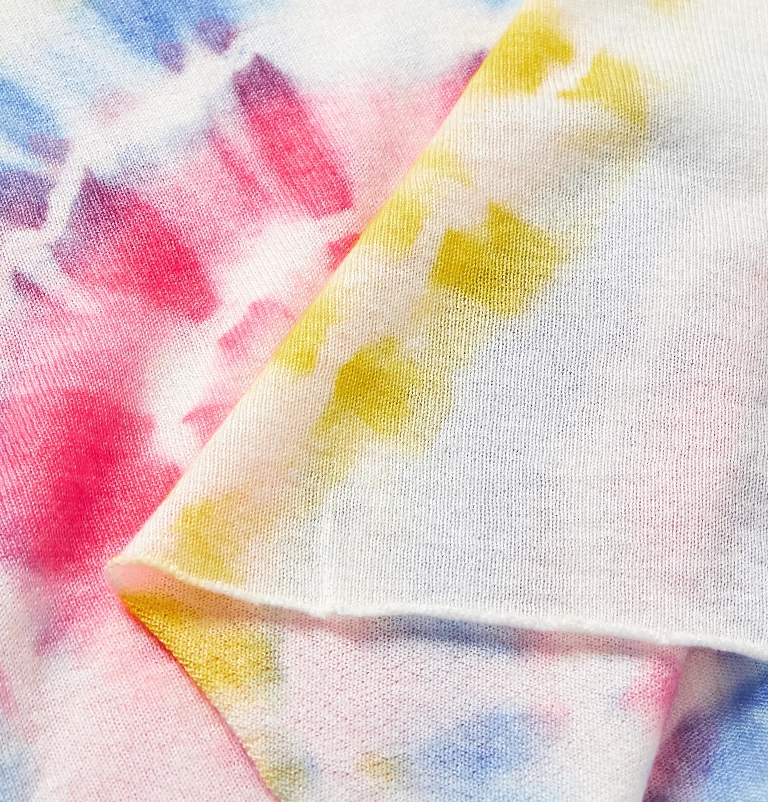 Tie-Dyed Cashmere and Silk-Blend T-Shirt - 3