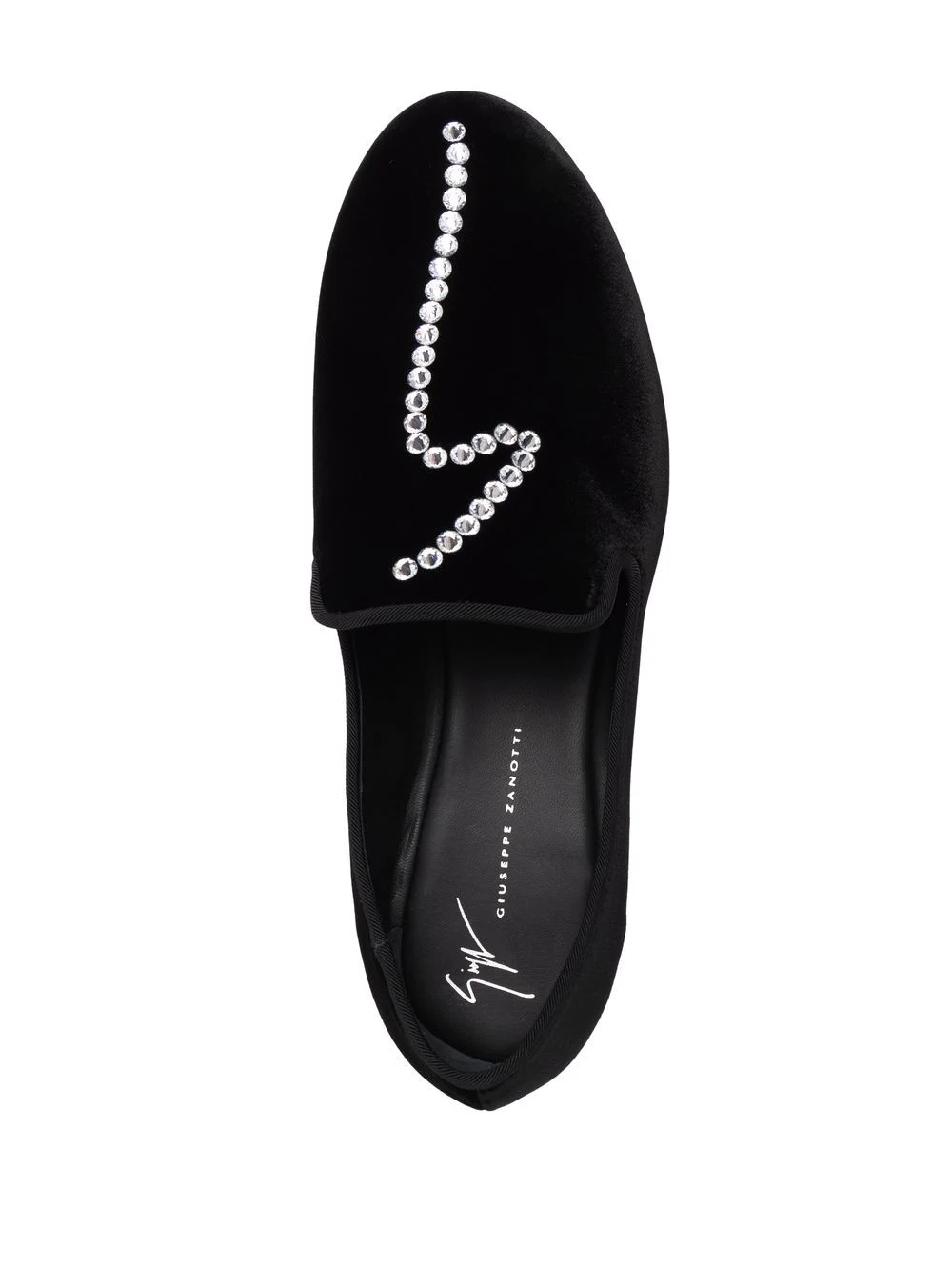 logo-embellished loafers - 4