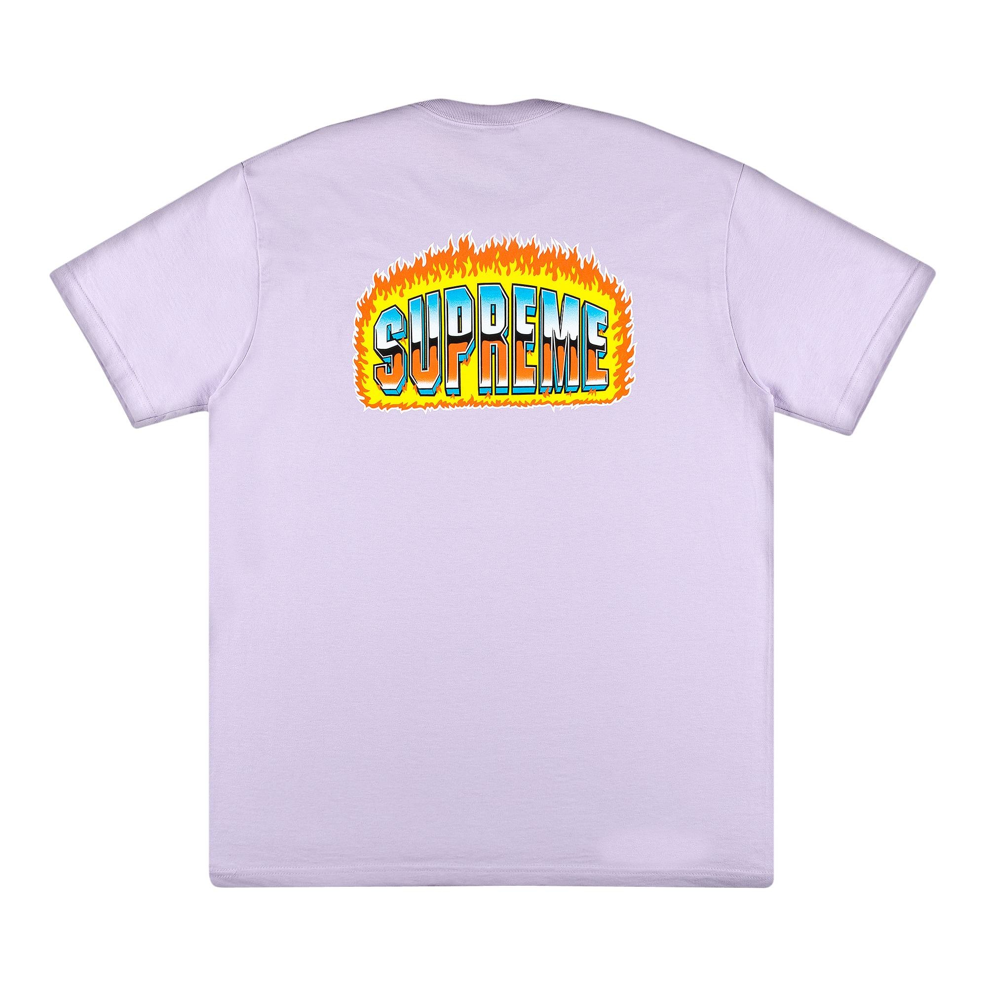 Supreme Chrome Tee 'Light Purple' - 2