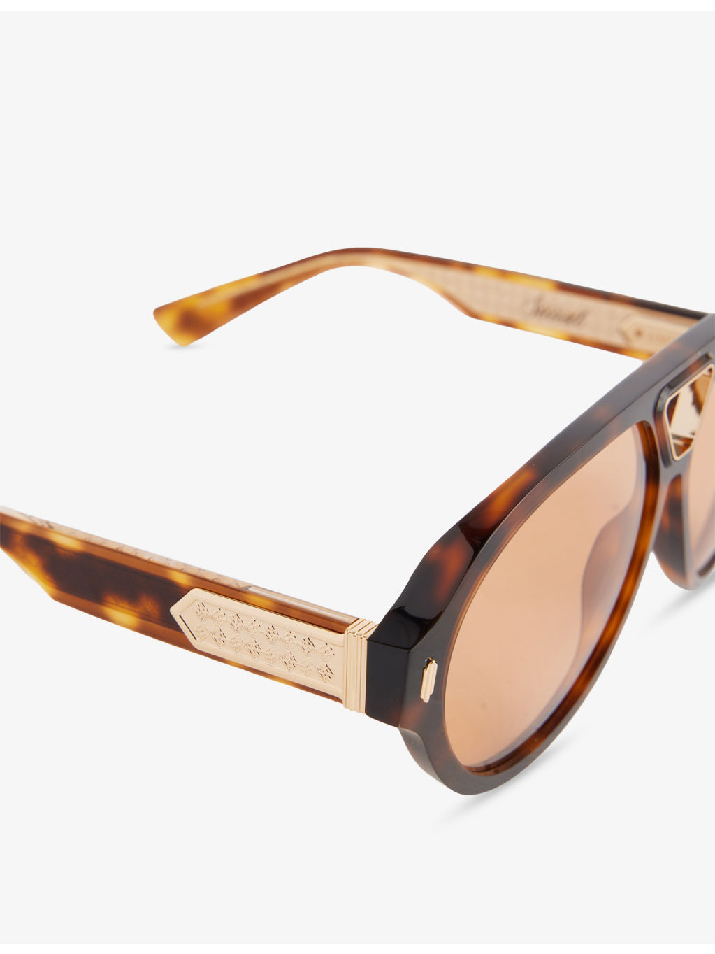 Sunset Aviator-Frame Acetate Sunglasses - 2