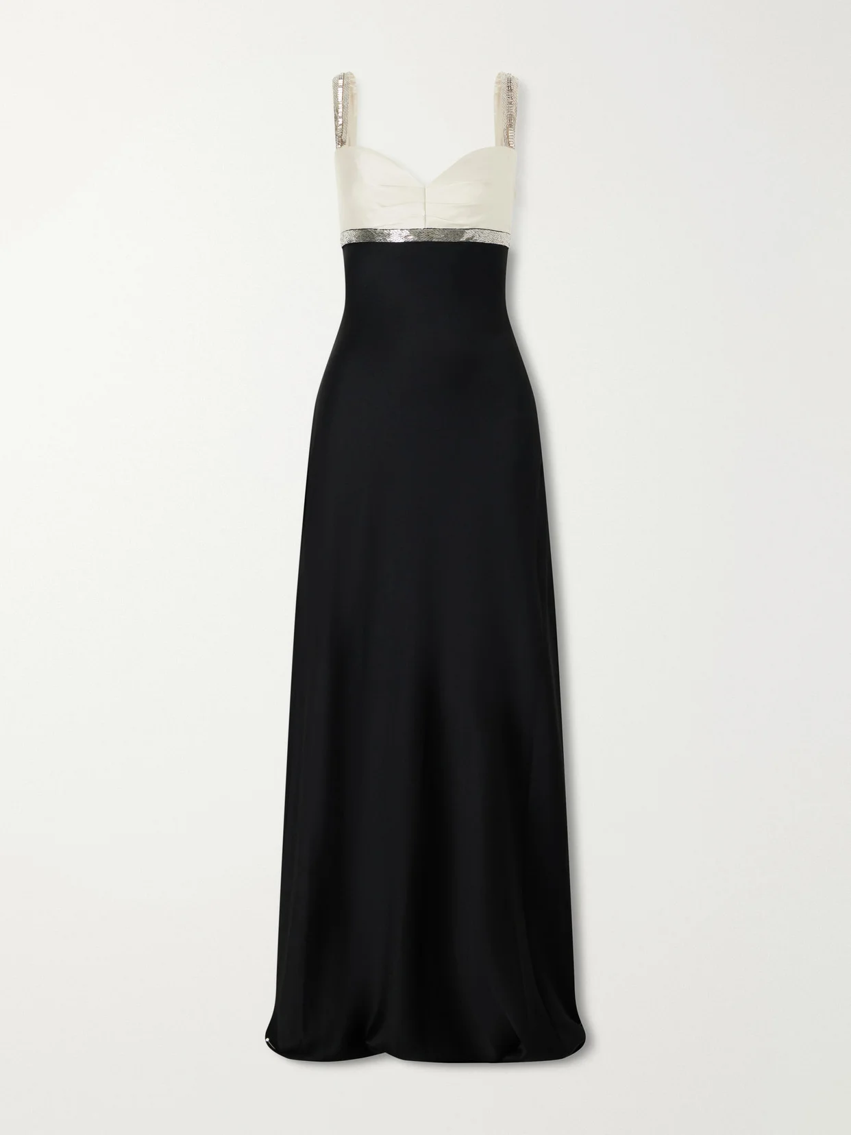 Shania Sequin-embellished Satin Gown - 1