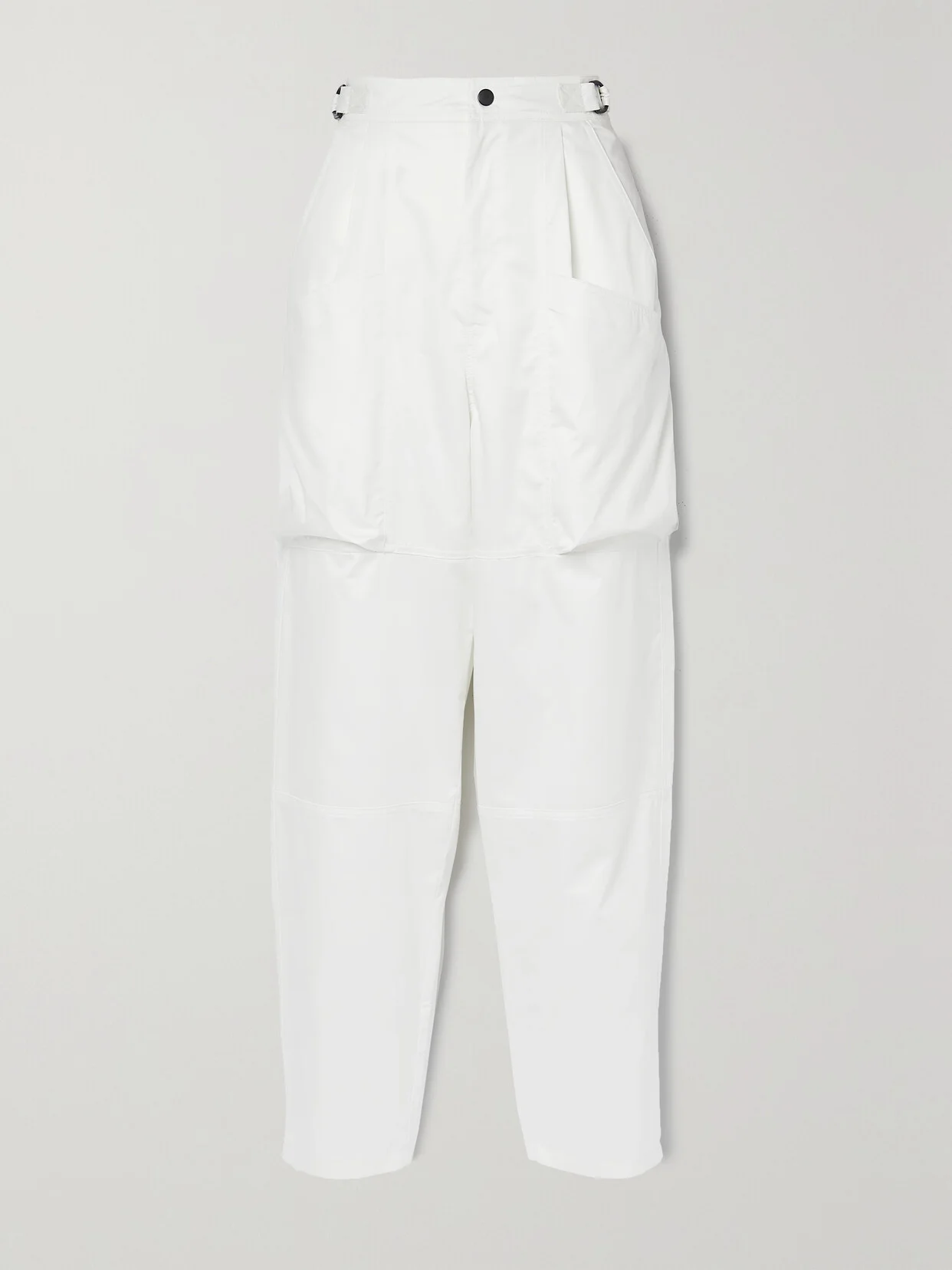 Ferima Pleated Cotton Tapered Pants - 1