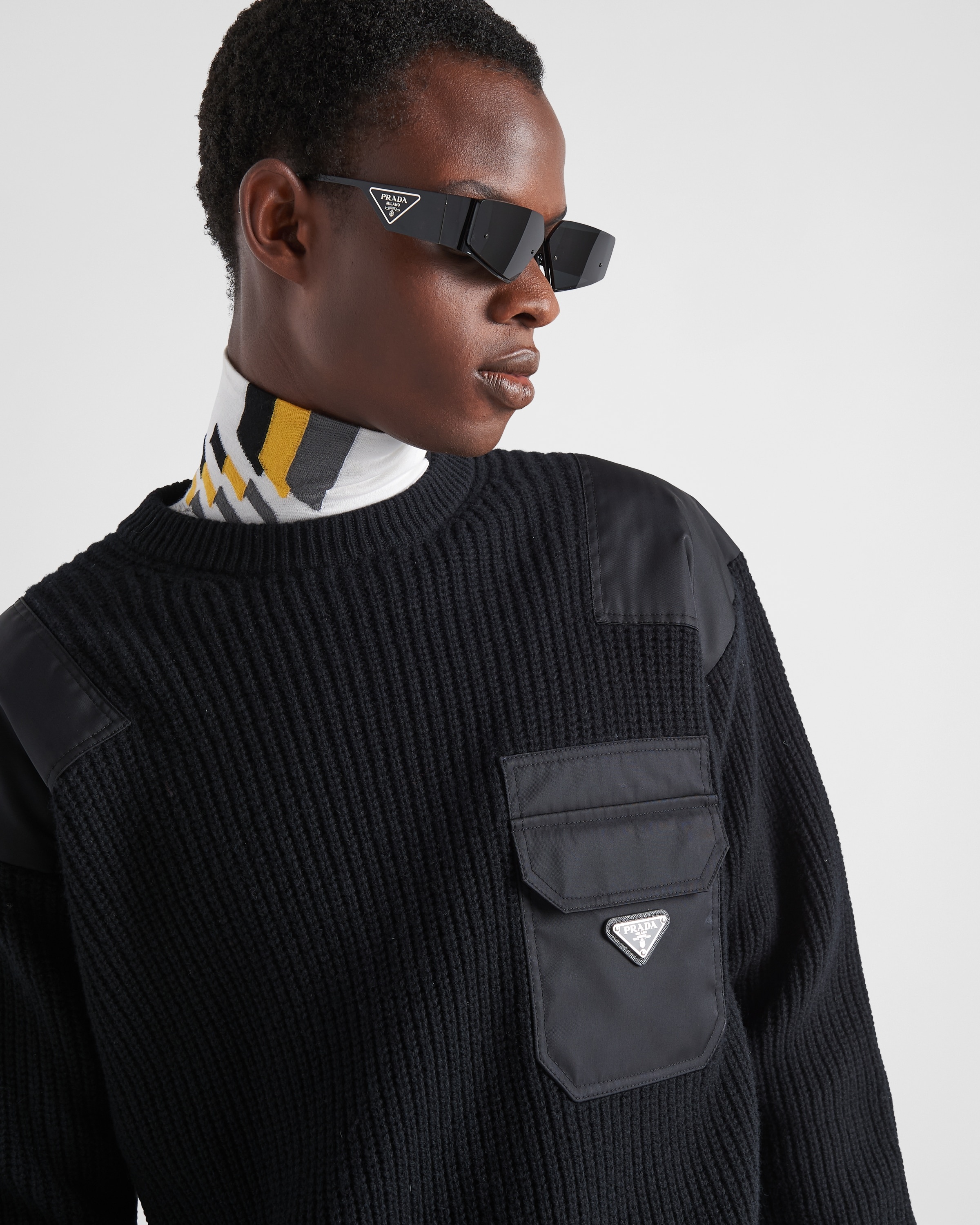 Prada Wool and Re-Nylon sweater | REVERSIBLE Prada Wool and Re-Nylon sweater | REVERSIBLE
