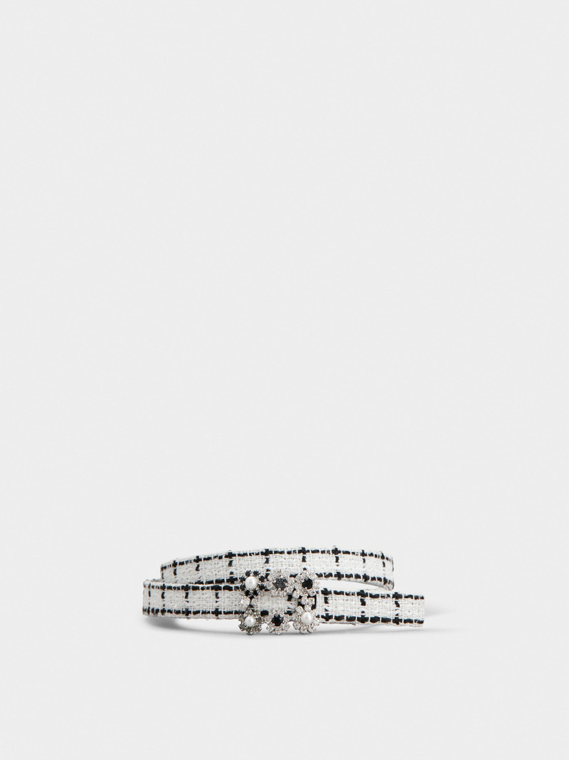 Efflorescence Belt in tweed 1