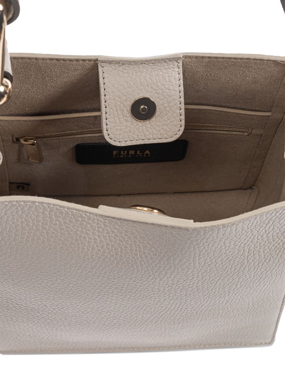 mini Nuvola leather tote bag - 4