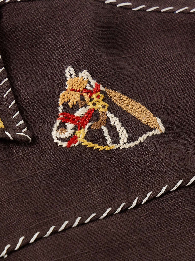 Show Pony Embroidered Linen Shirt 4