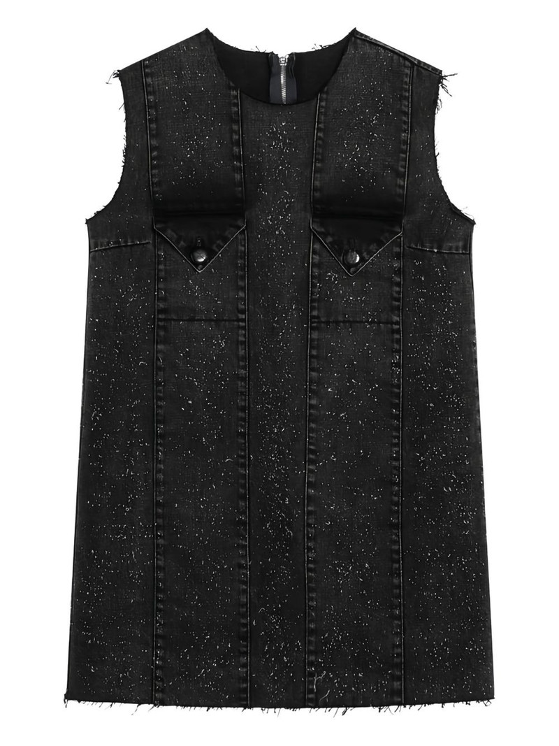 seams-details sleeveless mini dress 1