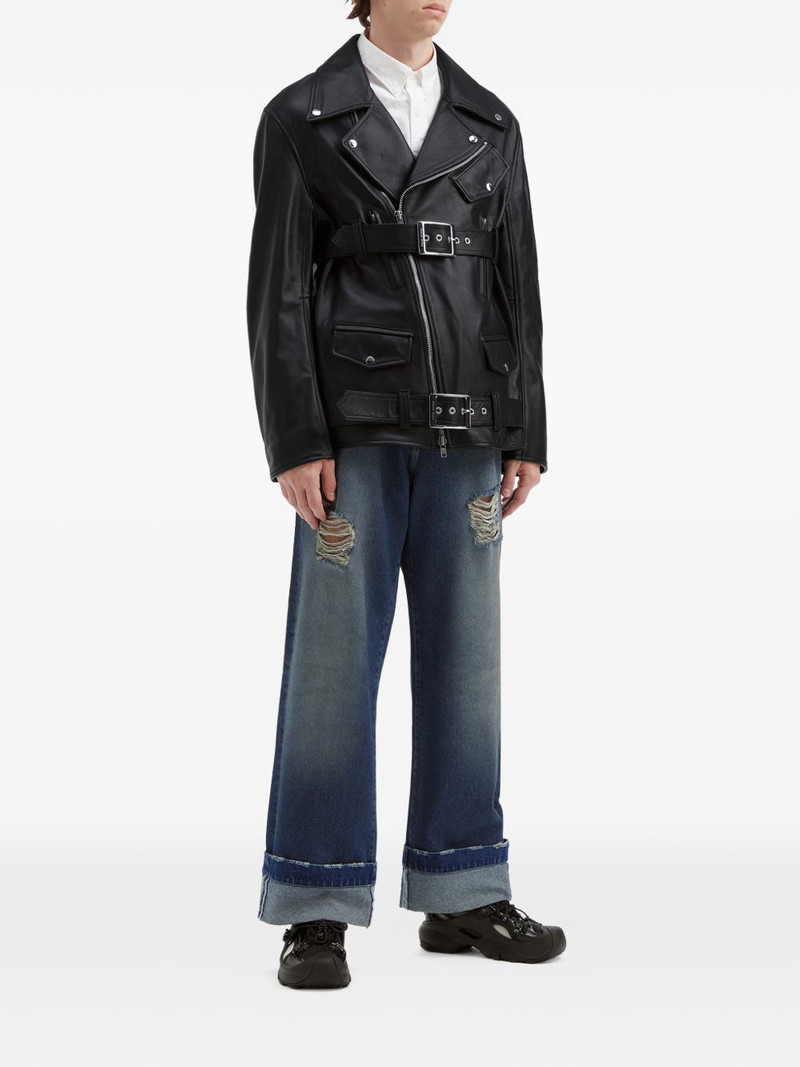 Simone Rocha distressed jeans outlook