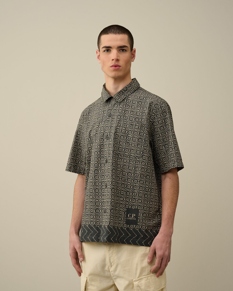 C.P. Company Popeline Baja Print Shirt outlook