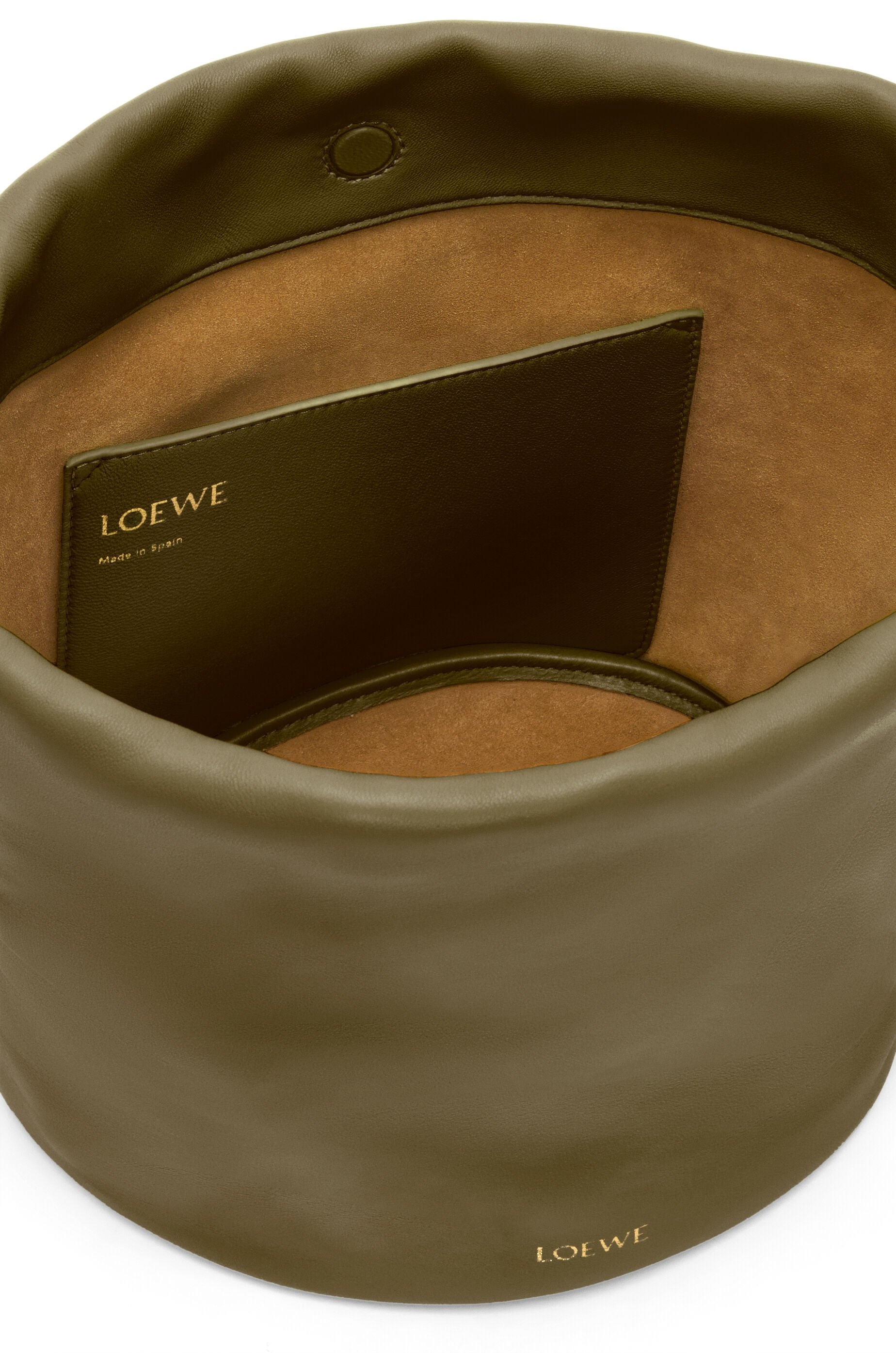 Flamenco Purse Bucket bag in mellow nappa lambskin - 10