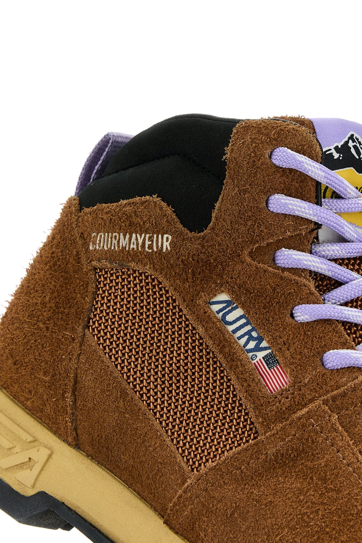 Brown suede Malga sneakers - 4