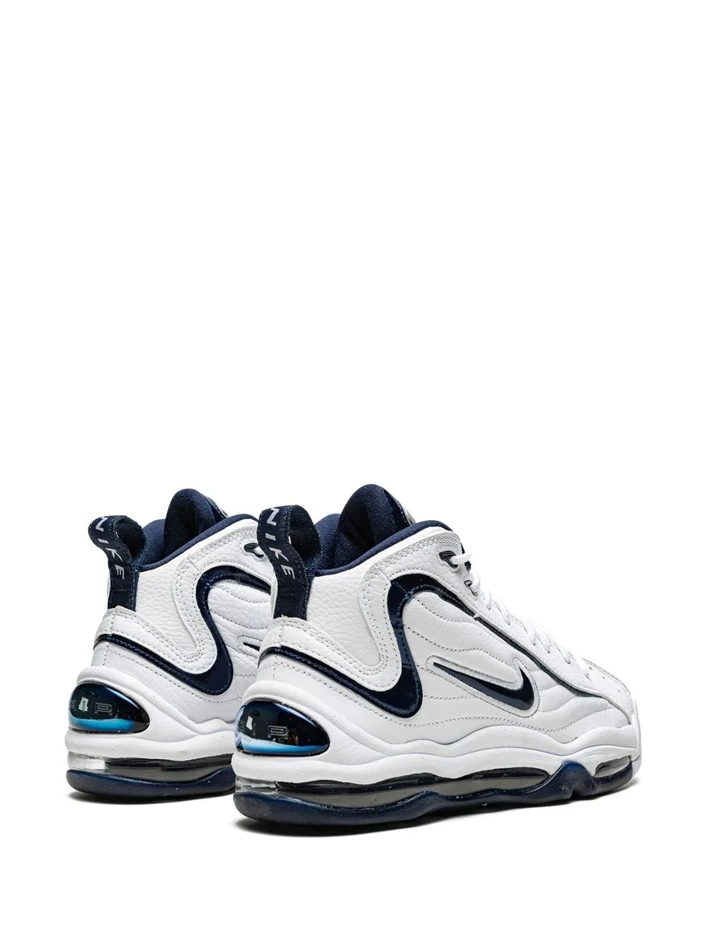 Nike Air Total Max Uptempo OG 2000 - White/Navy - Men’s Size 9.5 - Rare Vintage Nike Air Total Max Uptempo White for Sale | Authenticity  main image 4