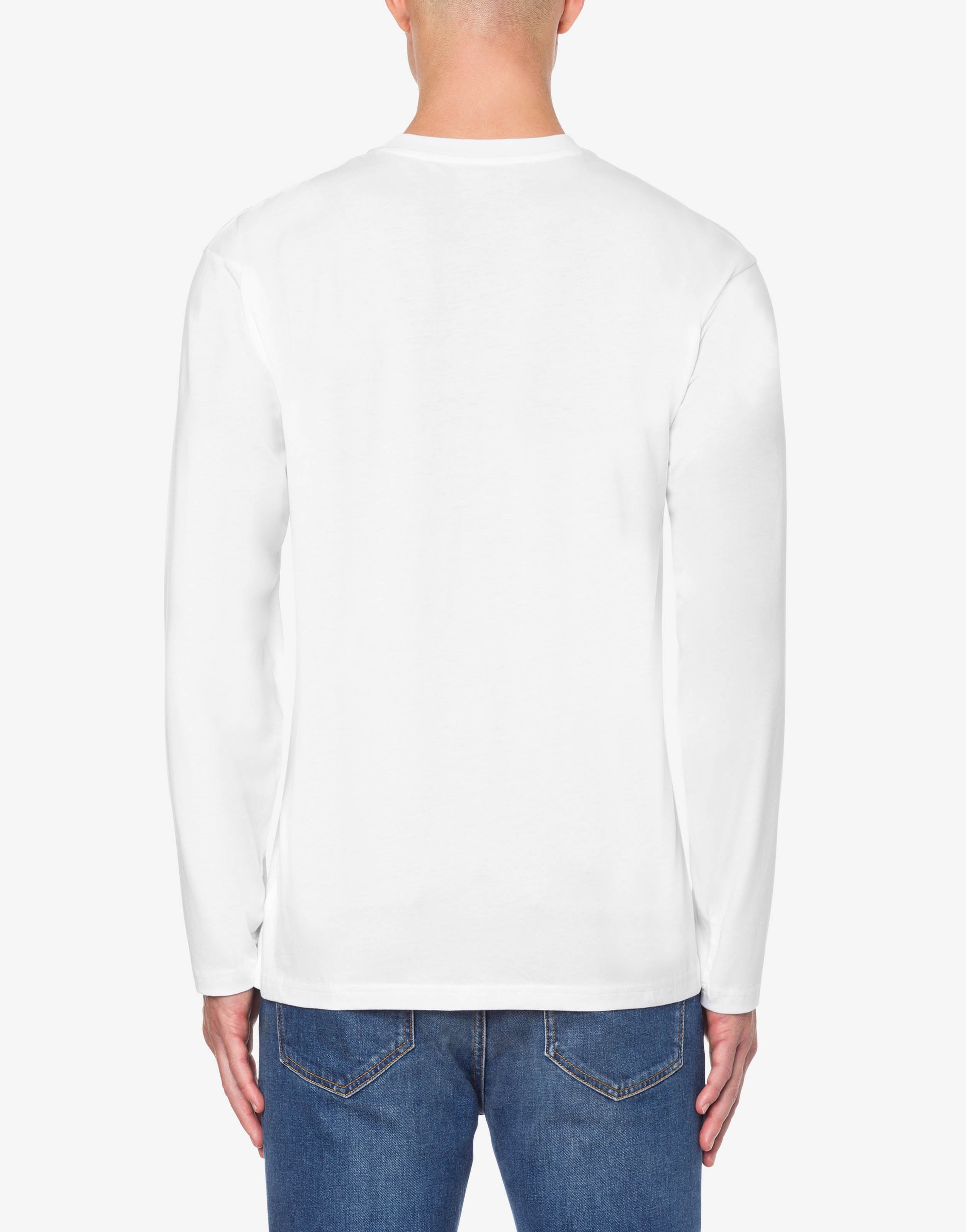 DOUBLE QUESTION MARK JERSEY T-SHIRT - 3
