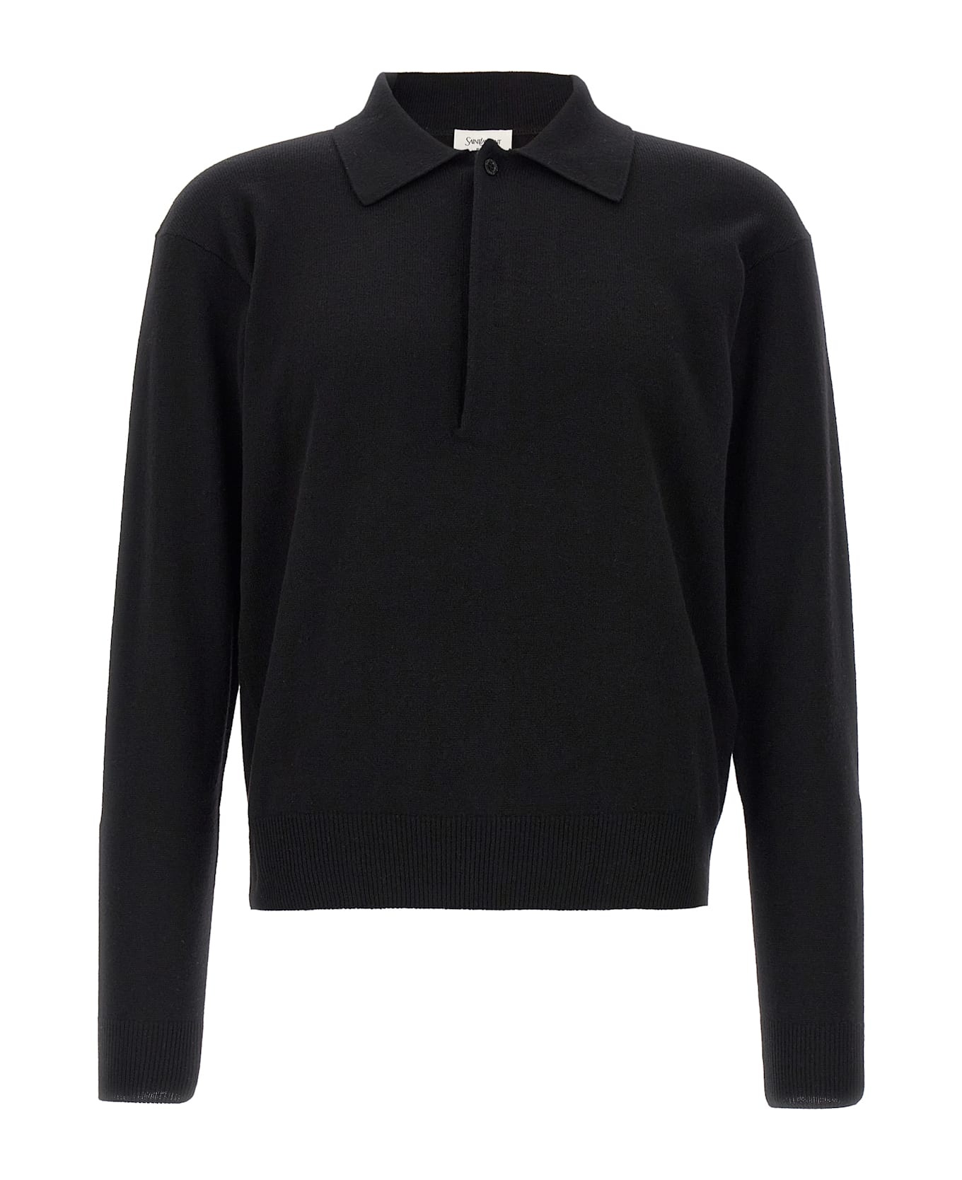 Wool Polo Shirt - 1