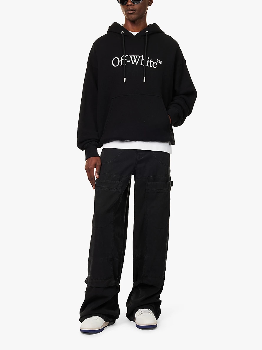 Off White Big Bookish Skate Hood - Black (関税送料無料) Off White Big Bookish Skate Hood - Black (関税送料無料) (Off