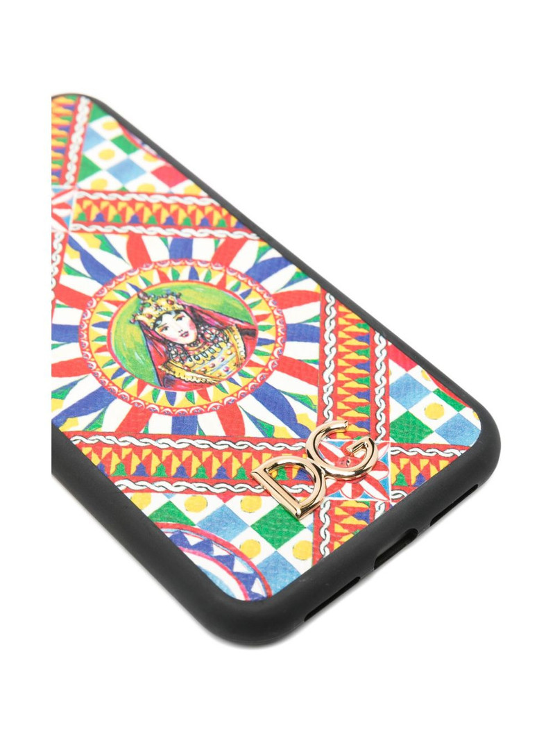 geometric-print iPhone XR case 3
