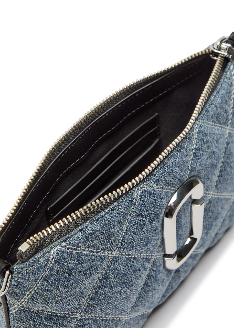 Marc Jacobs The Pochette Quilted Denim Shoulder bag - 4