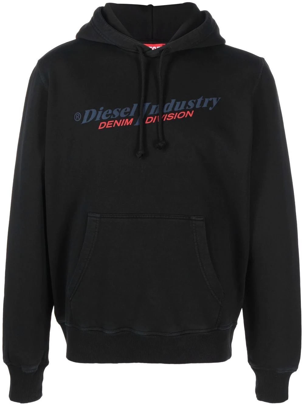 logo-print pullover hoodie - 1