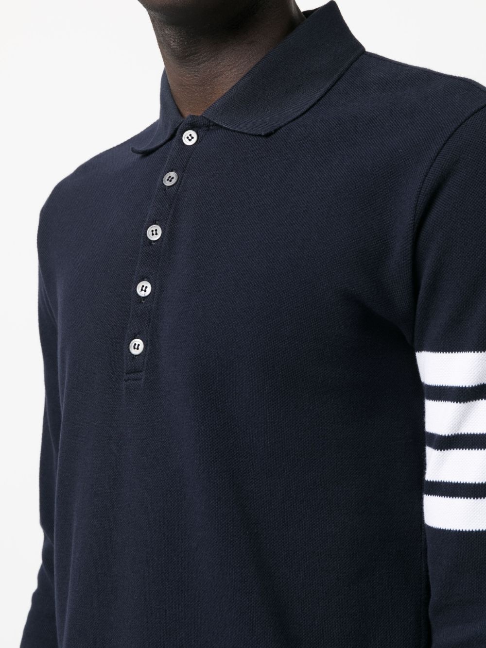 4-Bar Stripe 2003-print polo shirt - 5