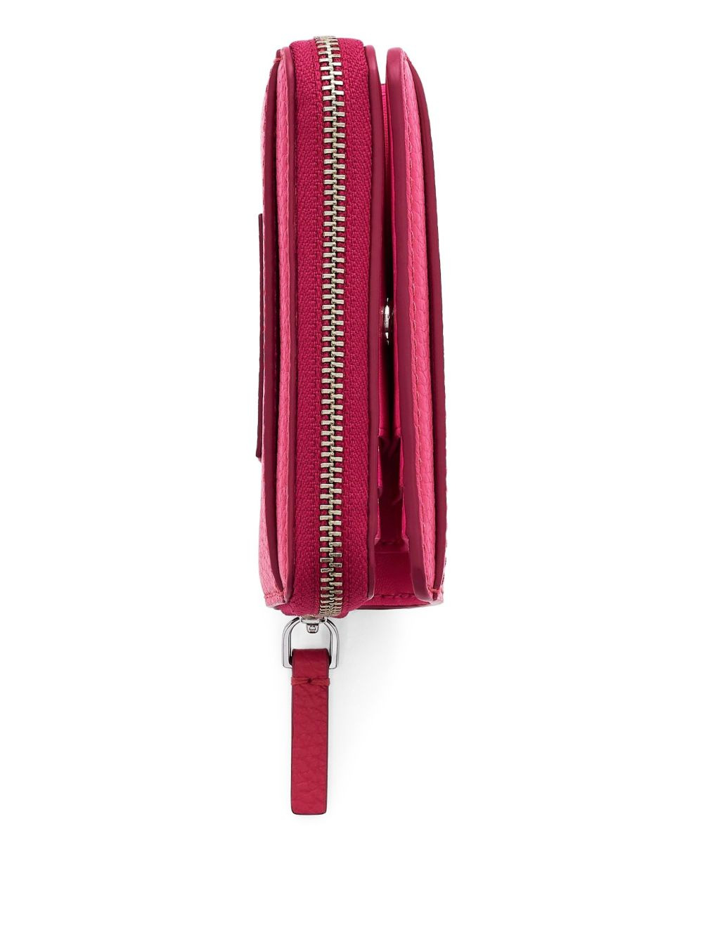 zip-around leather wallet - 3