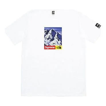 Supreme FW17 The North Face Mountain White Tee SS18-0229 - 1