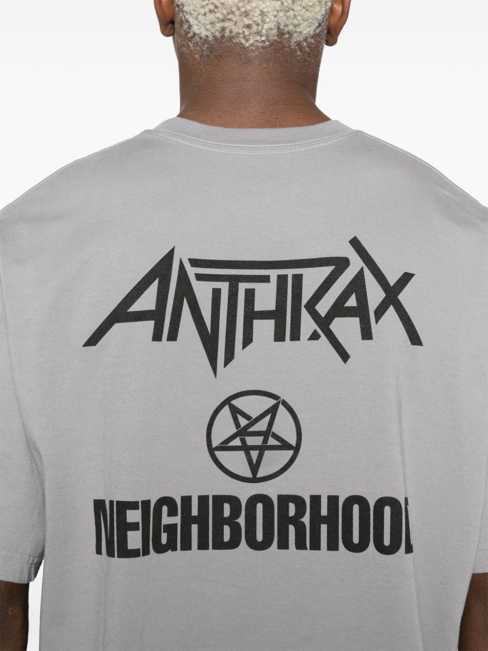 x Anthrax graphic-print T-shirt - 5