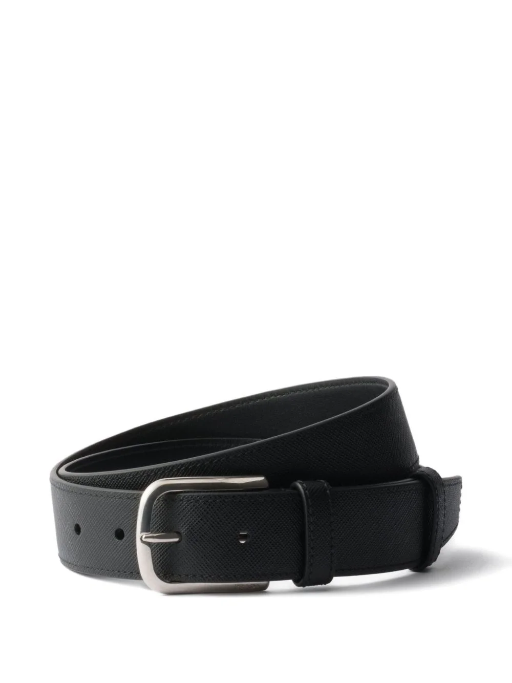 Saffiano leather belt - 1