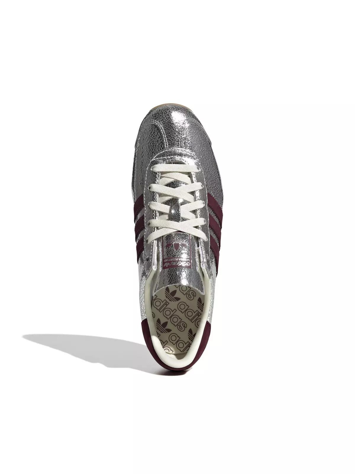 Originals Country OG "Silver Metallic/Maroon/Off-White" Women's Shoe - 3
