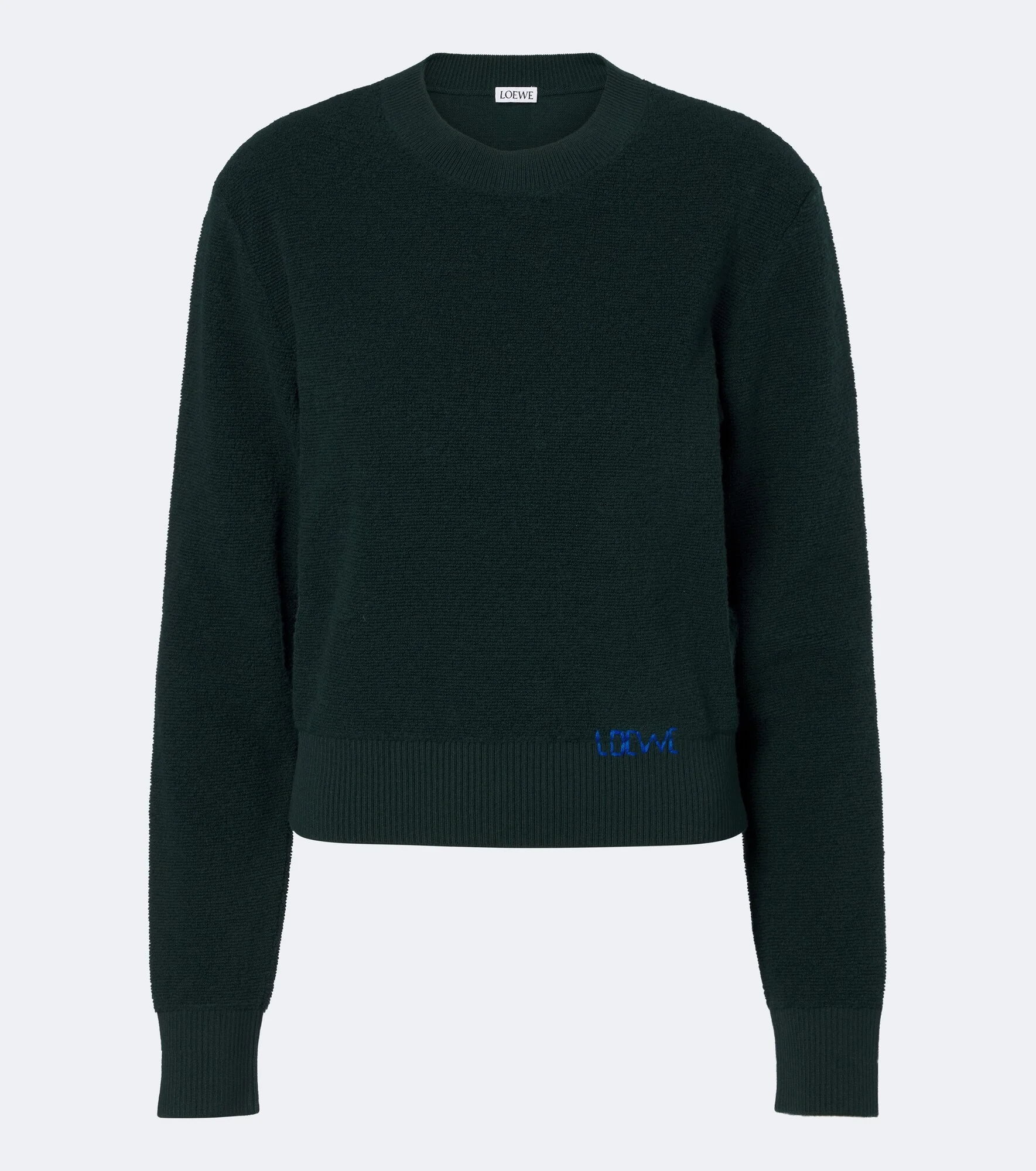 Logo wool sweater - 1