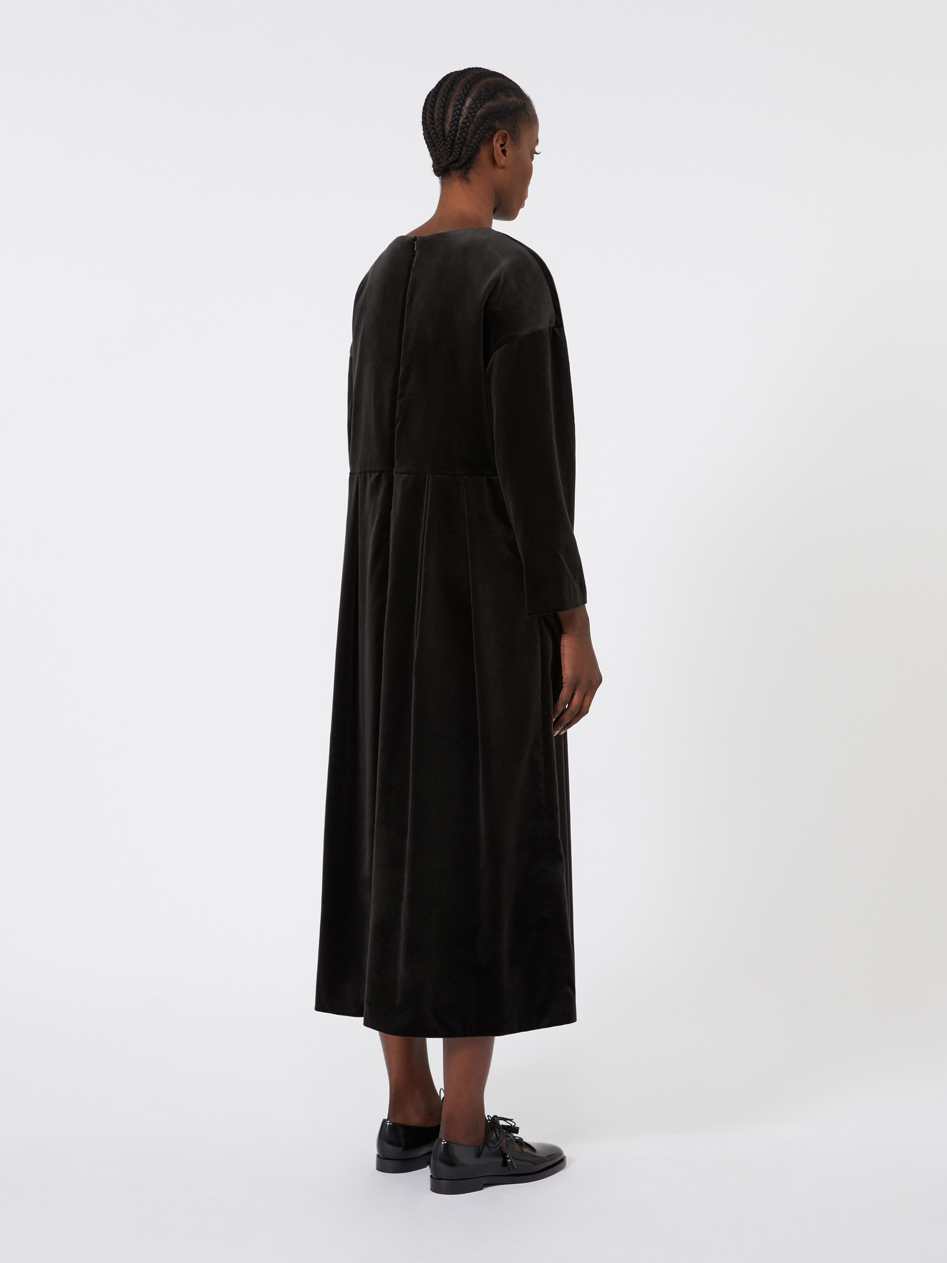 GERLA Cotton velvet dress - 4