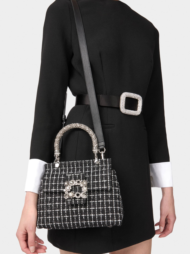 Jewel Efflorescence Mini Bag in tweed 9