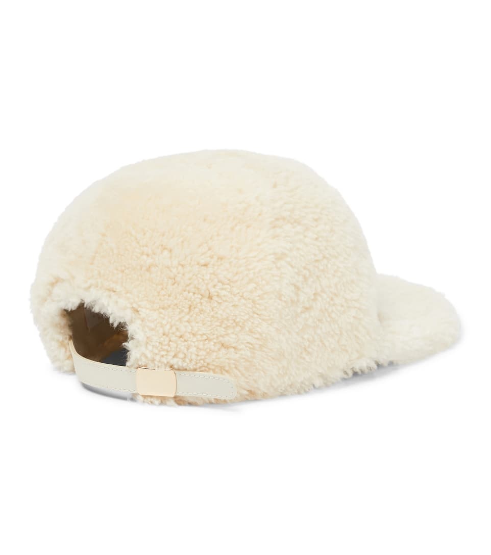 Shearling cap - 4