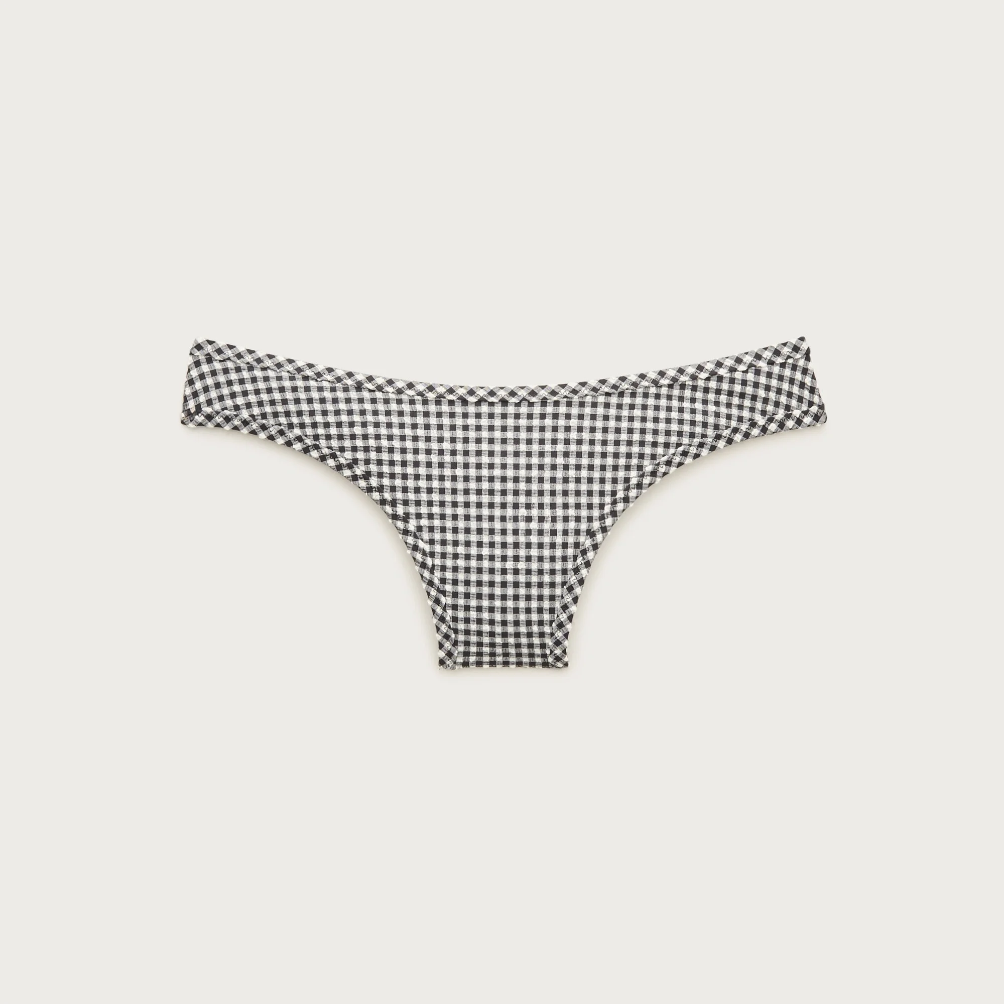 Ronnie bikini bottom in gingham - 1