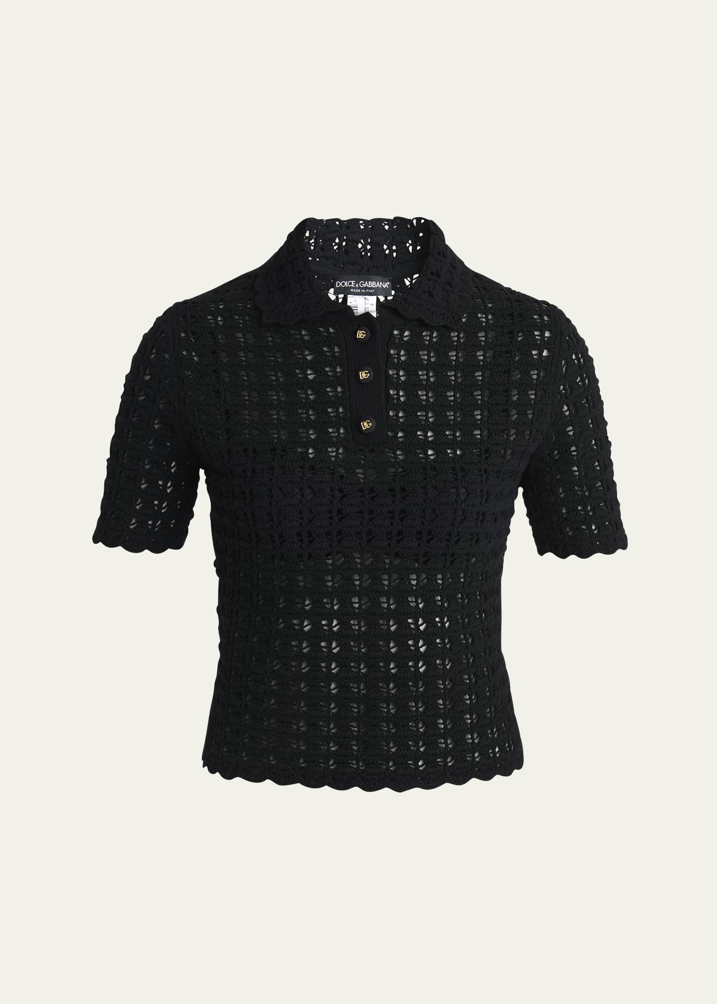 Polo Crochet Top - 1