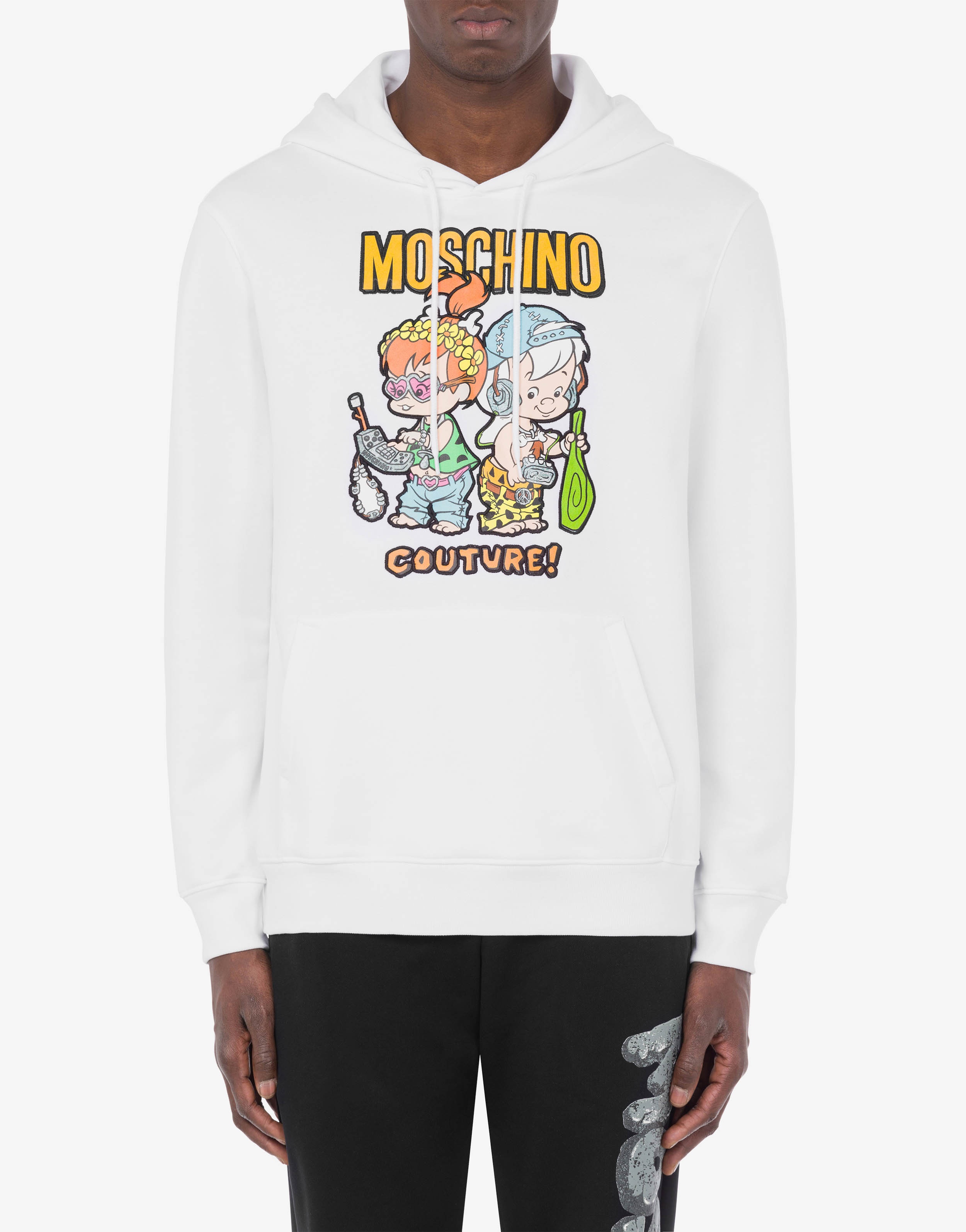 MOSCHINO X THE FLINTSTONES™ HOODED SWEATSHIRT - 6
