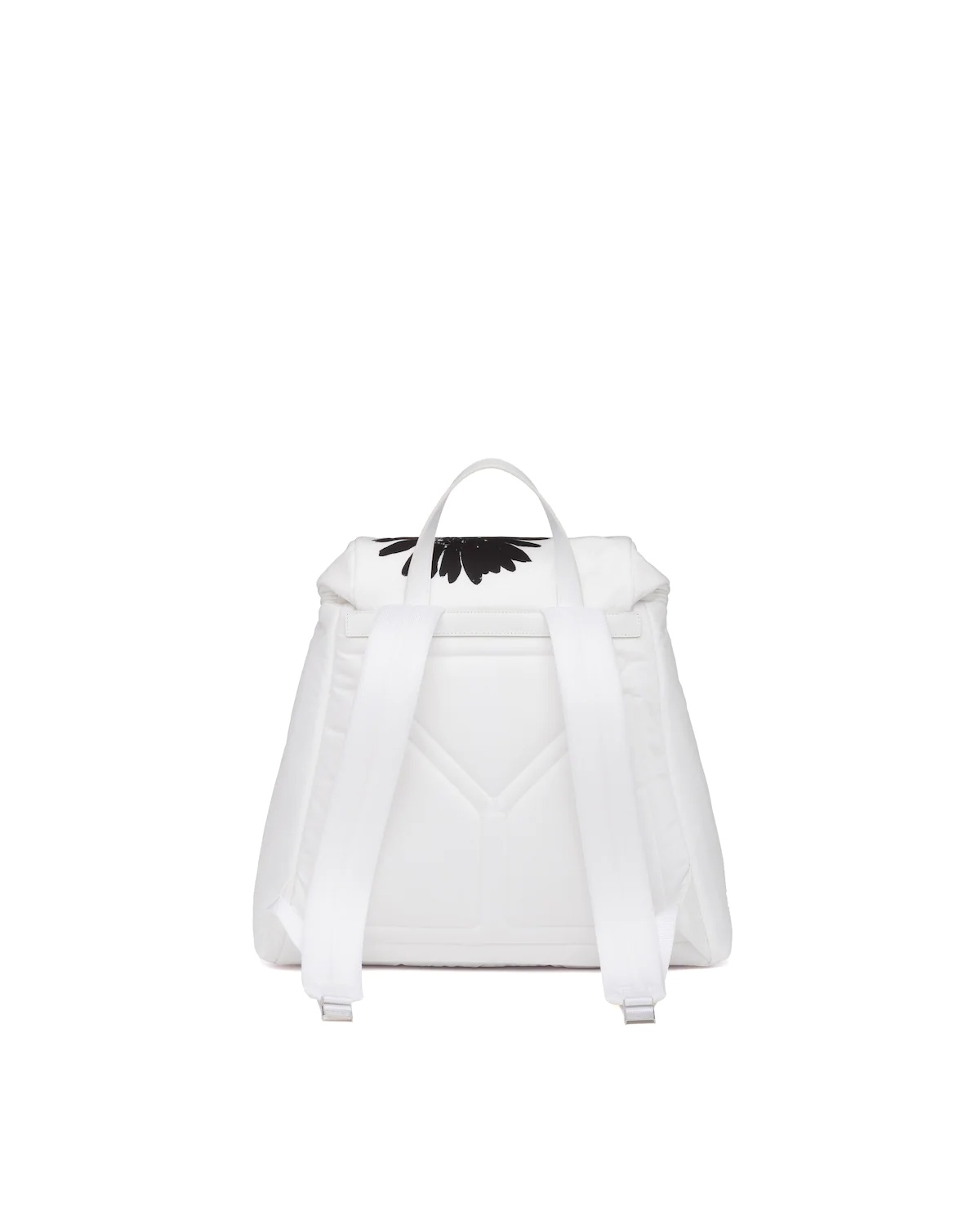 Prada Signaux printed nylon backpack - 4