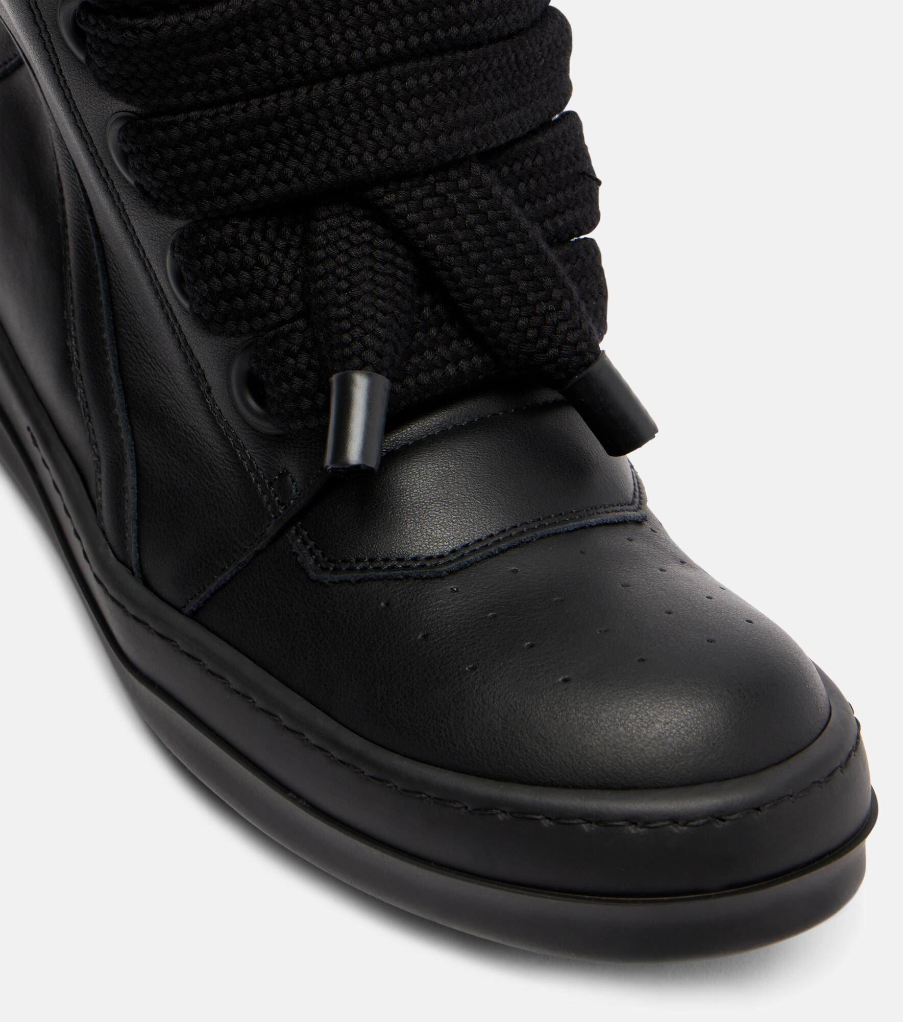Jumbolace Geobasket leather sneakers - 5