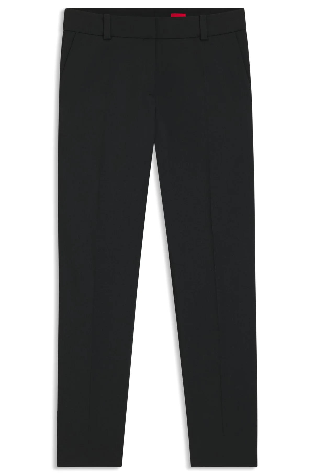 SLIM-FIT TROUSERS WITH A CROPPED LENGTH - 1
