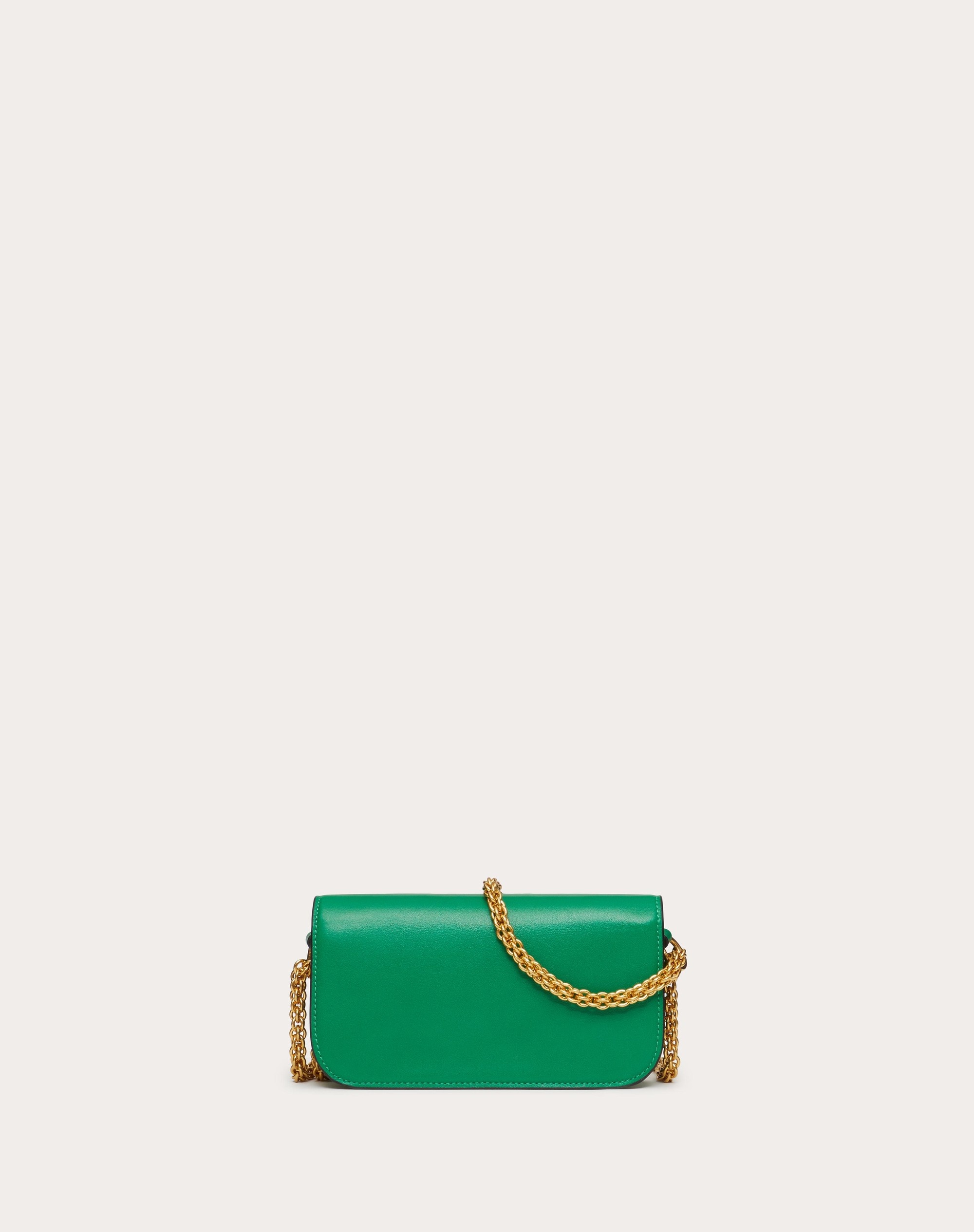 VALENTINO GARAVANI LOCÒ SMALL SHOULDER BAG IN CALFSKIN - 4