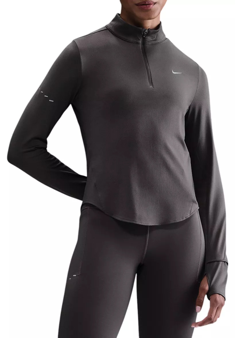Nike Women's Swift Dri-FIT UV 1/4-Zip Running Pullover - 1