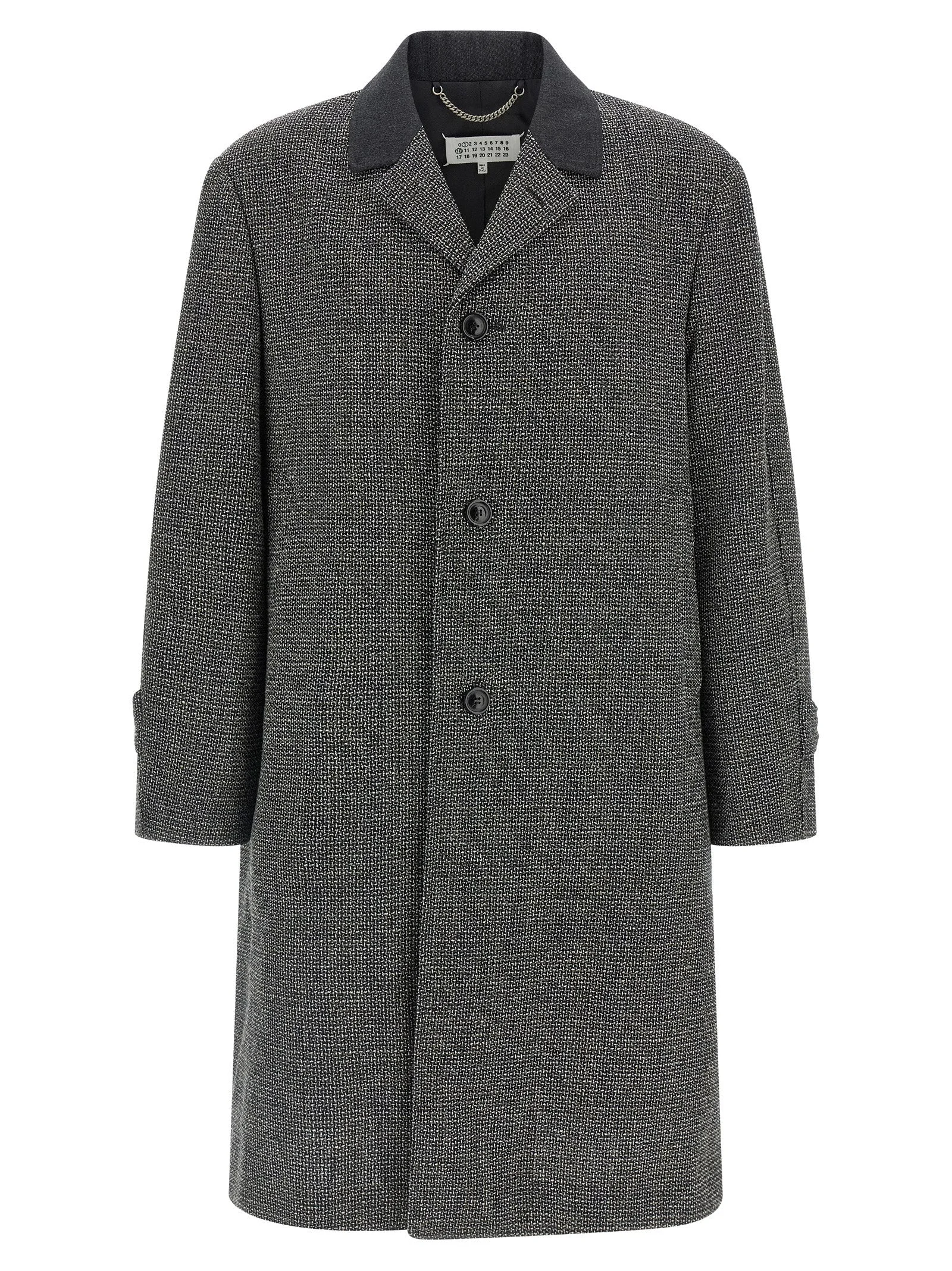 Maison Margiela Men Single-Breasted Coat - 1
