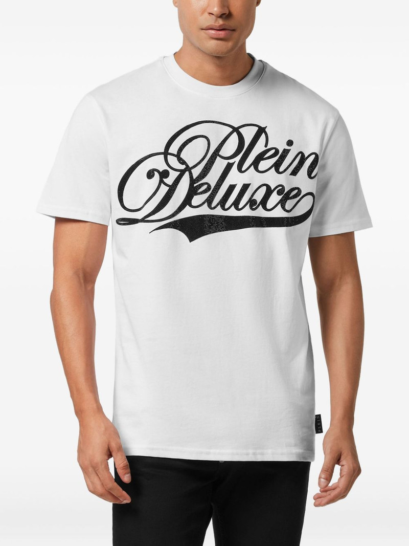 PHILIPP PLEIN rhinestone-embellished T-shirt outlook