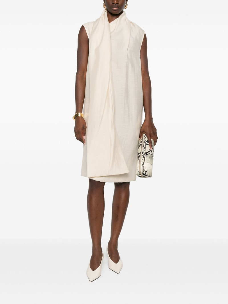 TOTEME attached-scarf dress outlook