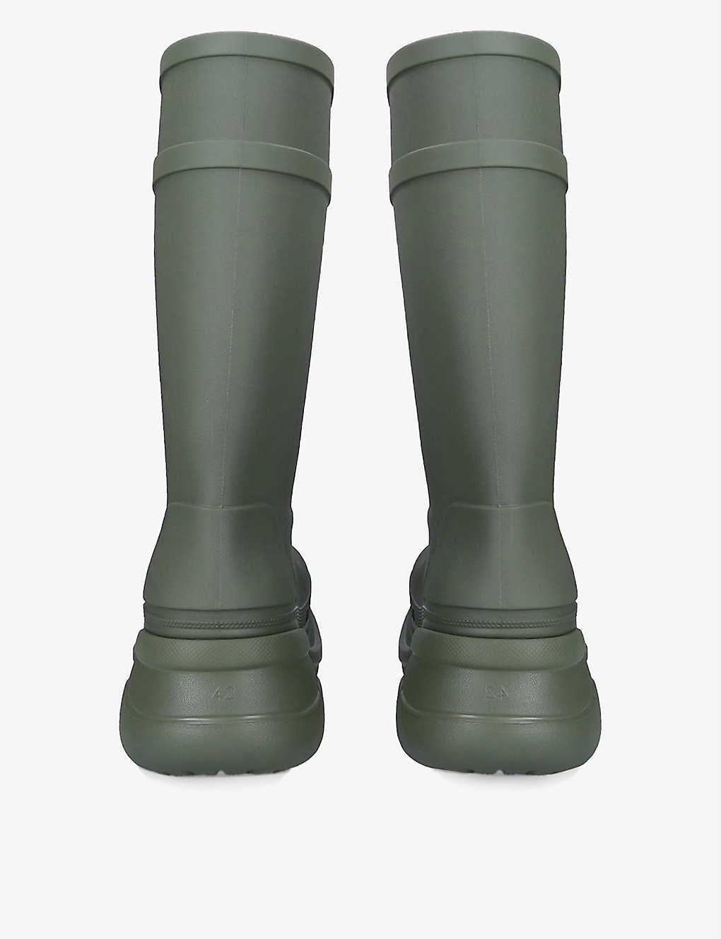 Balenciaga x Crocs chunky rubber boots - 3